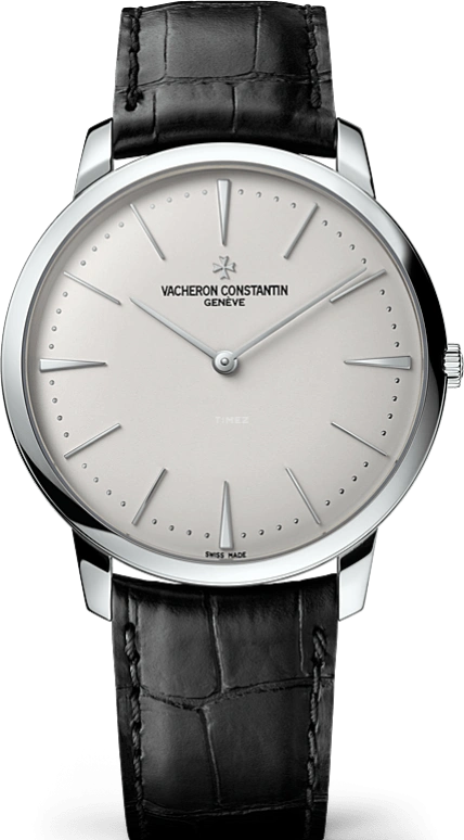 Vacheron Constantin,Patrimony 40mm,40mm,White Gold,Silver,Handwound,40hours,In-house Caliber,81180,81180/000G-9117