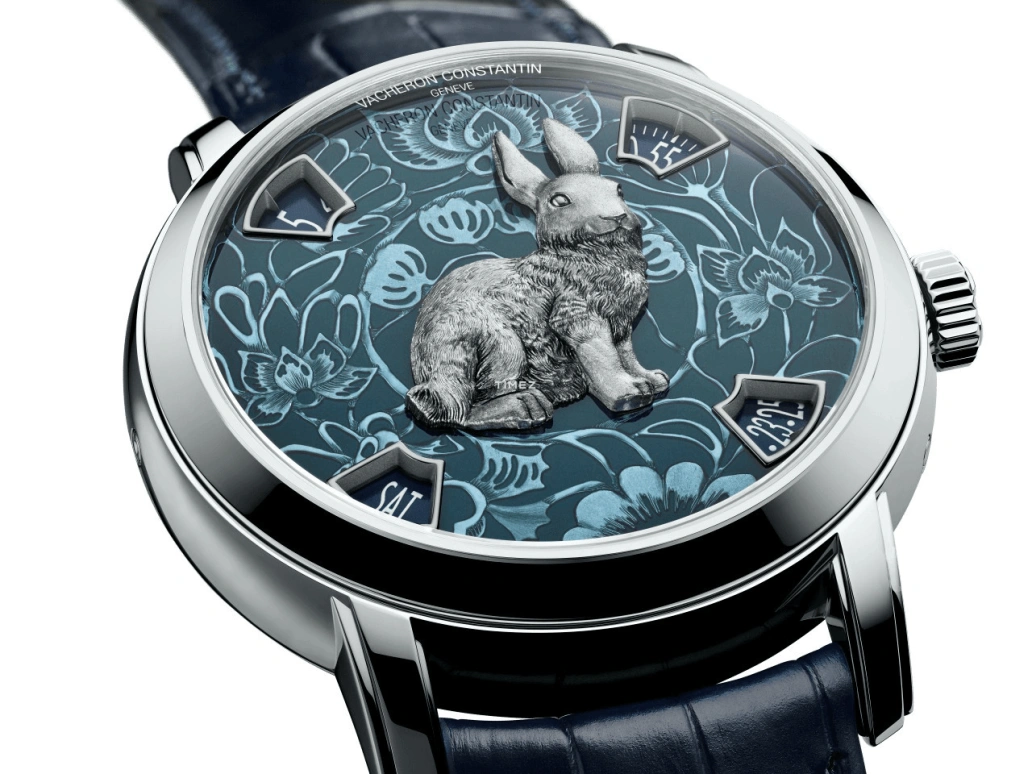 Vacheron Constantin,Métiers d'Art 40mm,40mm,Platinum,Blue,Automatic,Date,Day,86073,86073/000P-B932