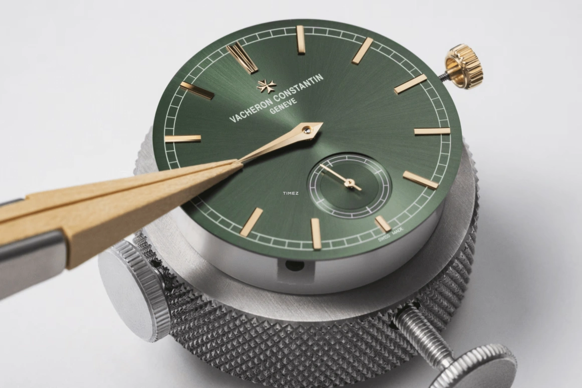 Vacheron Constantin,Traditionnelle 38mm,38mm,Pink Gold,Green,Handwound,65hours,In-house Caliber,82172,82172/000R-H008