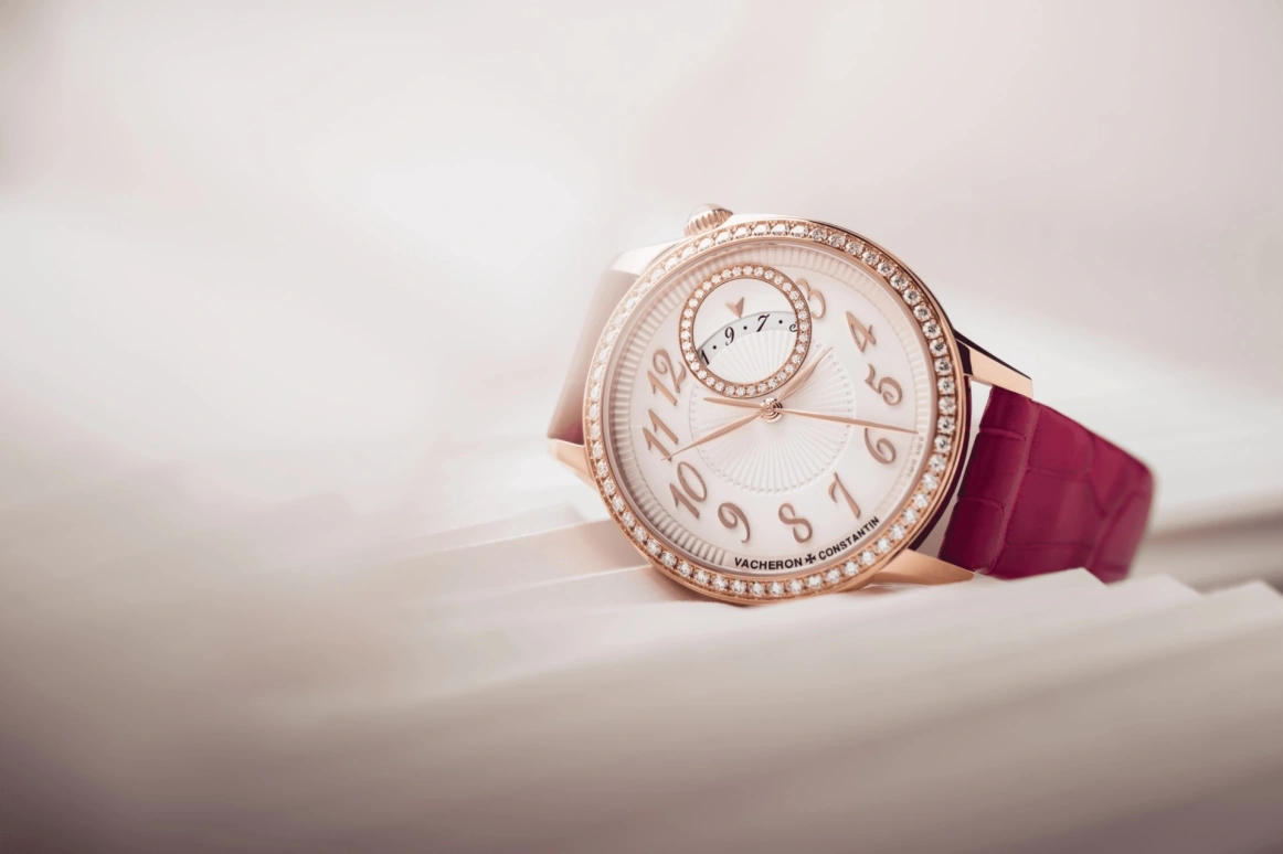 Vacheron Constantin,Égérie 35mm,35mm,Pink Gold,Silver,Automatic,Day,40hours,4605F,4605F/000R-B496