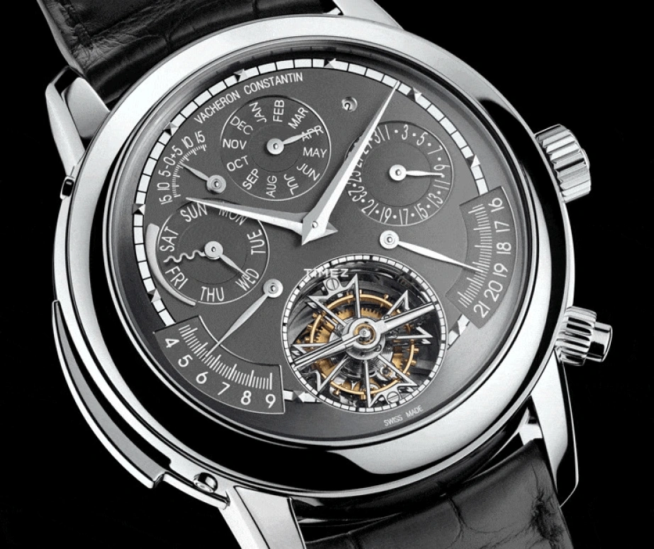 Vacheron Constantin,Artelier Cabinotiers Special Order 47mm,47mm,White Gold,Black,Handwound,Moonphase,Perpetual Calendar,Leap Year,Month,58hours,In-house Caliber,80174,80174/000G-9995