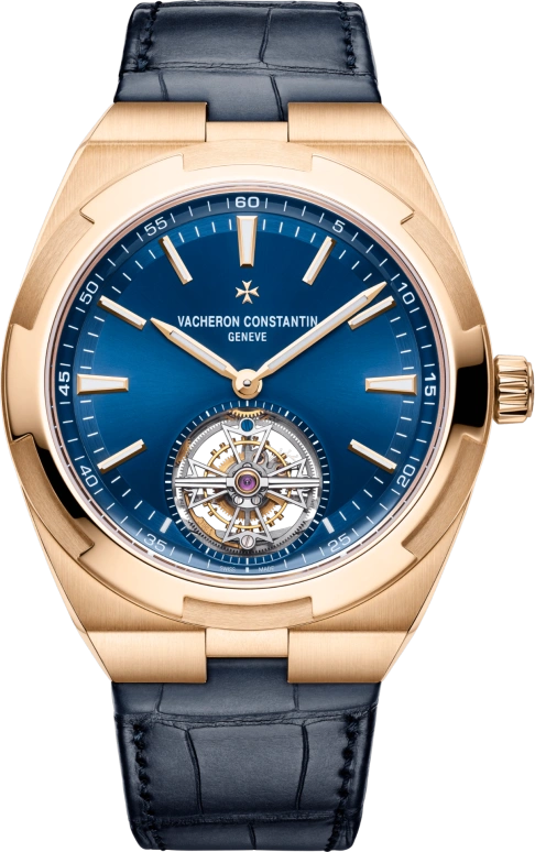 Vacheron Constantin,Overseas 42.50mm,42.50mm,Pink Gold,Blue,Automatic,Tourbillon,80hours,Kyle Kuzma,6000V,6000V/110R-B733
