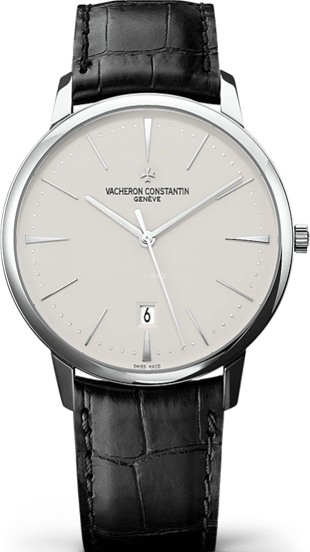 Vacheron Constantin,Patrimony 40mm,40mm,White Gold,Silver,Automatic,Day,43hours,85180,85180/000G-9230