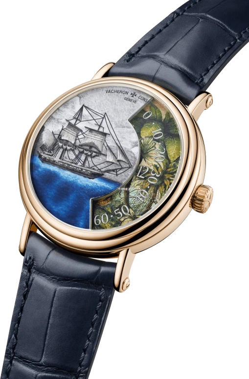 Vacheron Constantin,Métiers d'Art 41mm,41mm,Pink Gold,Multi-Color,Automatic,40hours,In-house Caliber,7500U,7500U/000R-B992