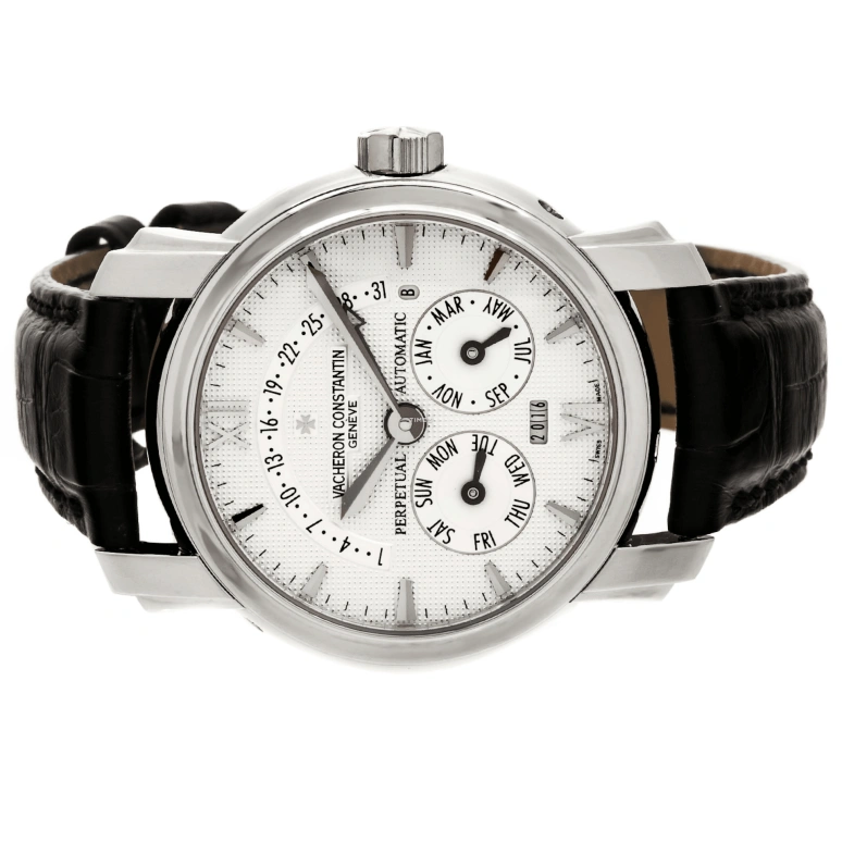 Vacheron Constantin,Malte 39mm,39mm,Platinum,Silver White,Automatic,Annual Calendar,Month,Date,Day,38hours,In-house Caliber,47031,47031/000P-8956