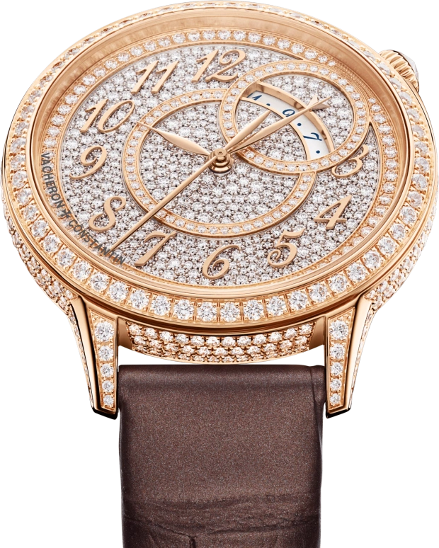 Vacheron Constantin,Égérie 35mm,35mm,Pink Gold,Red Gold,Pink Red,Automatic,40hours,In-house Caliber,4606F,4606F/000R-B648