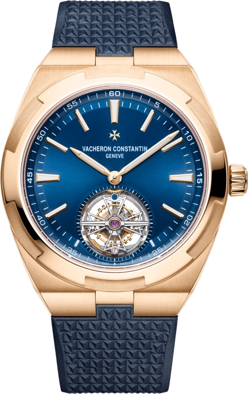 Vacheron Constantin,Overseas 42.50mm,42.50mm,Pink Gold,Blue,Automatic,Tourbillon,80hours,Kyle Kuzma,6000V,6000V/110R-B733