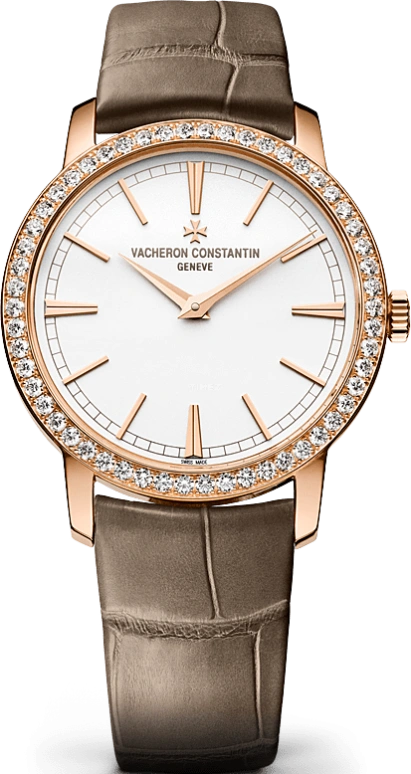 Vacheron Constantin,Patrimony 33mm,33mm,Pink Gold,Silver,Handwound,40hours,In-house Caliber,81590,81590/000R-9847