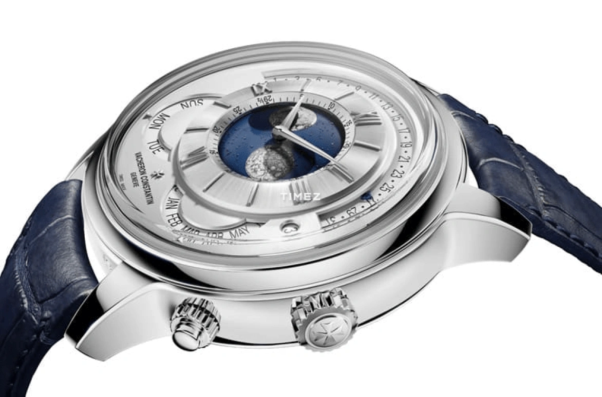 Vacheron Constantin,Artelier Cabinotiers Special Order 46mm,46mm,White Gold,Silver,Handwound,Perpetual Calendar,Leap Year,Month,Date,58hours,In-house Caliber,9770C,9770C/000G-007C