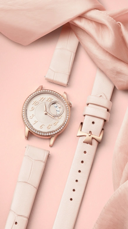 Vacheron Constantin,Égérie 30mm,30mm,Pink Gold,Red Gold,Pink Red,Pink,Quartz,74hours,In-house Caliber,1205F,1205F/000R-B984