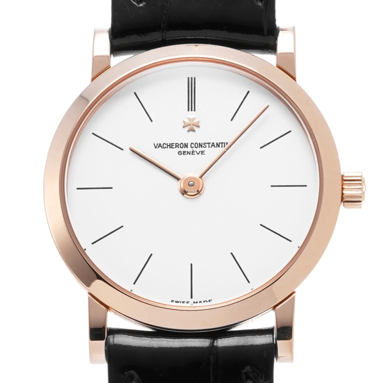 Vacheron Constantin,Patrimony 23.50mm,23.50mm,Rose Gold,White,Quartz,In-house Caliber,Sapphire,Crystal Glass,25093,25093/000R-8741