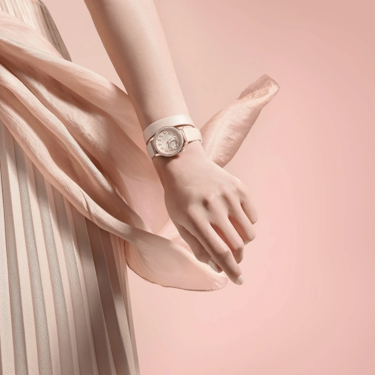 Vacheron Constantin,Égérie 30mm,30mm,Pink Gold,Red Gold,Pink Red,Pink,Quartz,74hours,In-house Caliber,1205F,1205F/000R-B984