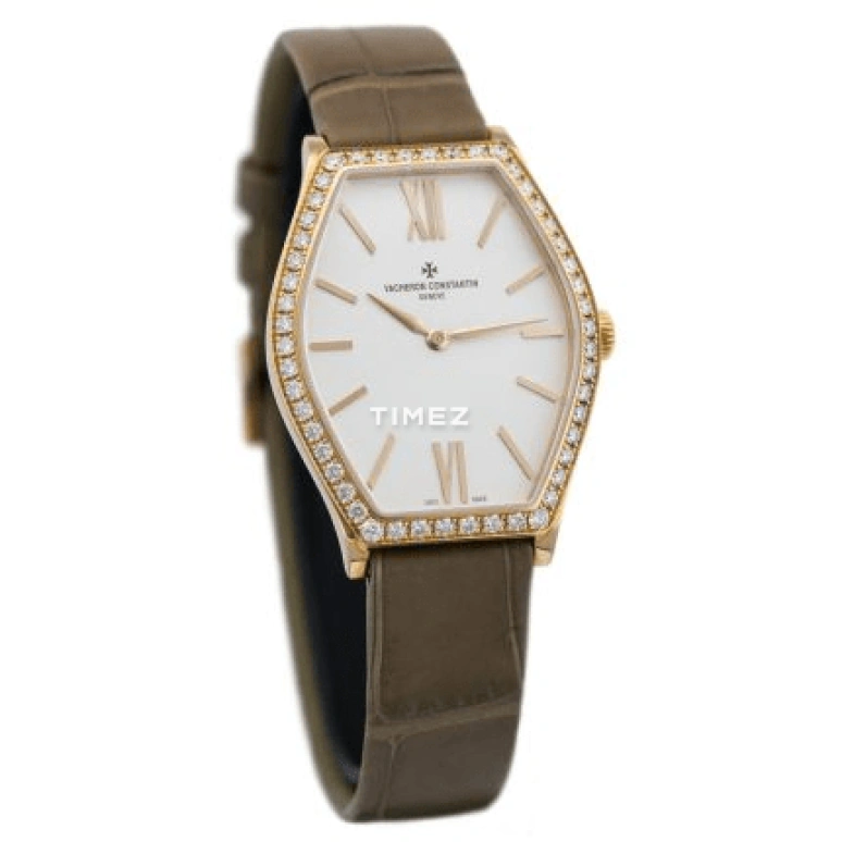 Vacheron Constantin,Malte 28.40x38.67mm,28.40x38.67mm,Pink Gold,Red Gold,Silver White,Quartz,In-house Caliber,Sapphire,Crystal Glass,25530,25530/000R-9742
