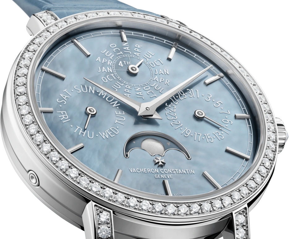 Vacheron Constantin,Traditionnelle 36.50mm,36.50mm,White Gold,Blue,Automatic,Day,Anti-magnetic,4305T,4305T/000G-B948