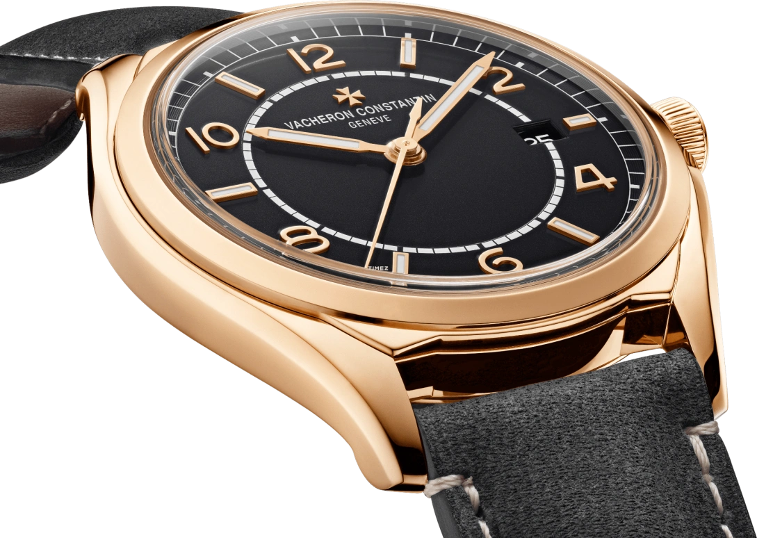 Vacheron Constantin,FiftySix 40mm,40mm,Pink Gold,Black,Automatic,Day,48hours,4600E,4600E/000R-H101