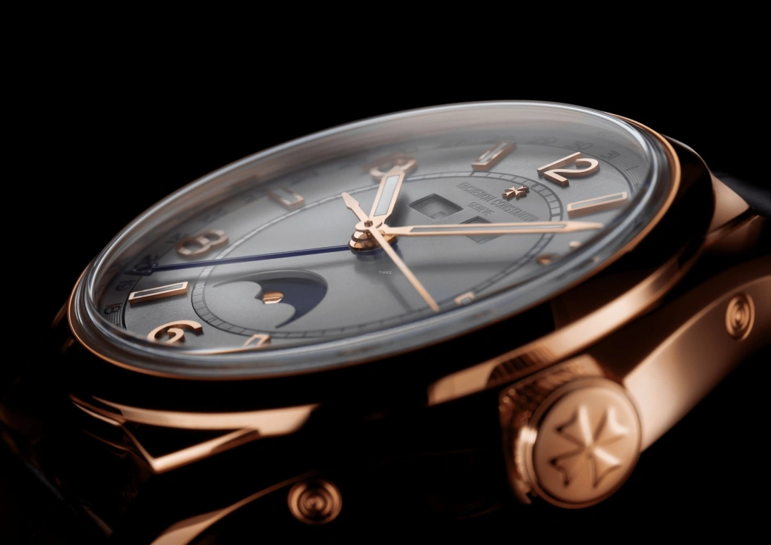 Vacheron Constantin,FiftySix 40mm,40mm,Pink Gold,Silver,Automatic,Moonphase,Month,Date,Day,40hours,In-house Caliber,4000E,4000E/000R-B438