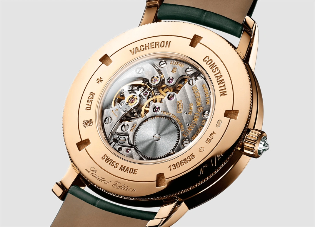 Vacheron Constantin,Traditionnelle 38mm,38mm,Rose Gold,Silver White,Automatic,Day,40hours,87172,87172/000R-B608