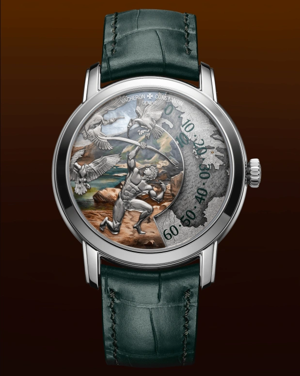 Vacheron Constantin,Artelier Cabinotiers Special Order 40mm,40mm,White Gold,Multi-Color,Silver,Automatic,40hours,In-house Caliber,2010C,2010C/000G-307C