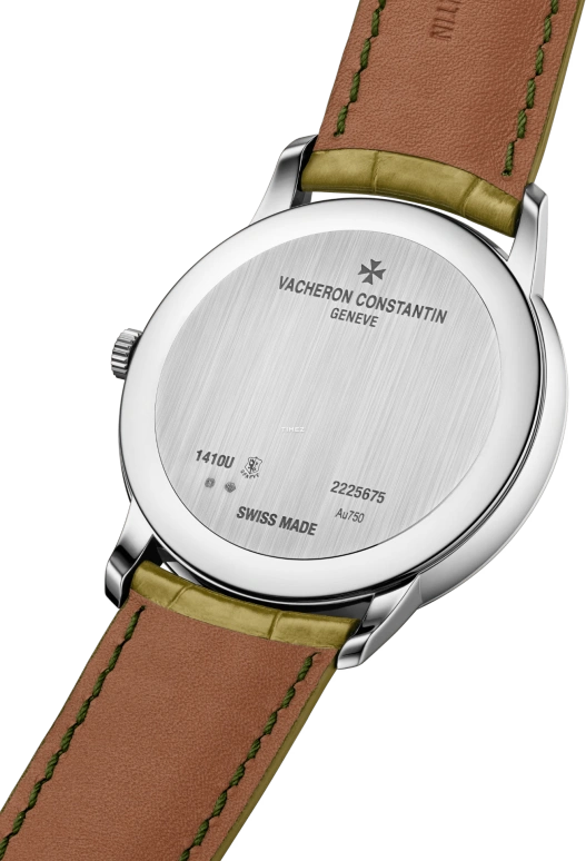 Vacheron Constantin,Patrimony 39mm,39mm,White Gold,Beige,Handwound,40hours,In-house Caliber,1410U,1410U/000G-H017