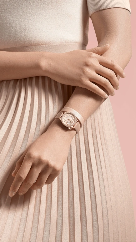 Vacheron Constantin,Égérie 30mm,30mm,Pink Gold,Red Gold,Pink Red,Pink,Quartz,74hours,In-house Caliber,1205F,1205F/000R-B984