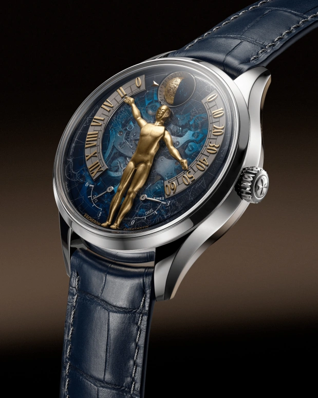Vacheron Constantin,Métiers d'Art 43mm,43mm,White Gold,Blue,Handwound,Moonphase,Power Reserve Indicator,Retrograde,Planetarium,144hours,In-house Caliber,7200A,7200A/000G-H103