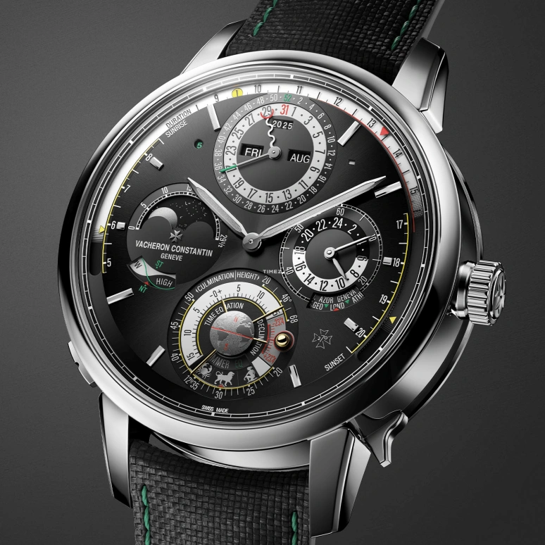 Vacheron Constantin,Artelier Cabinotiers Special Order 45mm,45mm,White Gold,Black,Grey,Handwound,Chronograph,Moonphase,Perpetual Calendar,Leap Year,72hours,In-house Caliber,9600C,9600C/000G-231C