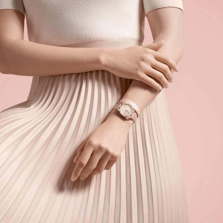 Vacheron Constantin,Égérie 30mm,30mm,Pink Gold,Red Gold,Pink Red,Pink,Quartz,74hours,In-house Caliber,1205F,1205F/000R-B984