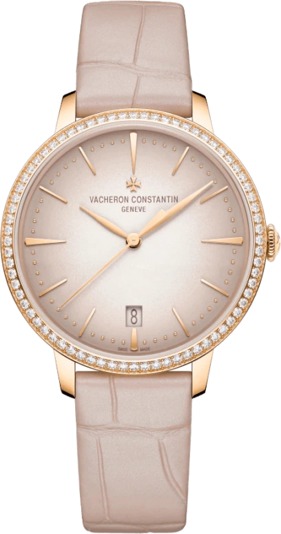 Vacheron Constantin,Patrimony 36.50mm,36.50mm,Rose Gold,Pink,Automatic,Date,40hours,4115U,4115U/000R-B907