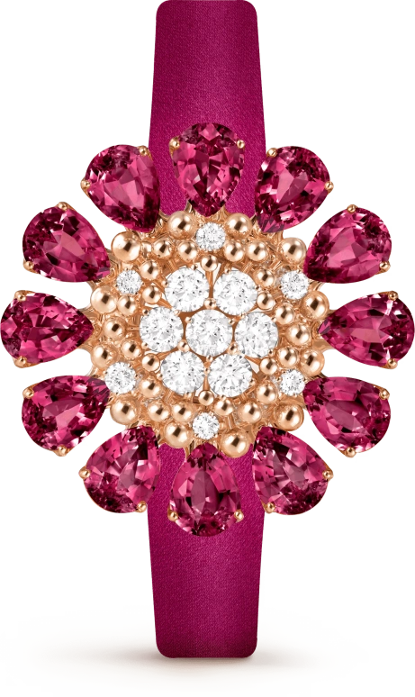 Van Cleef & Arpels,High Jewelry 12mm,12mm,Rose Gold,White,Quartz,Sapphire,Other,VCARPET500