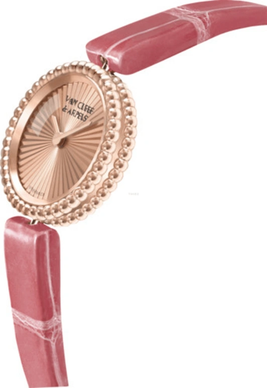 Van Cleef & Arpels,Perlée™ 23mm,23mm,Rose Gold,Quartz,Sapphire,Round,VCARPBML00