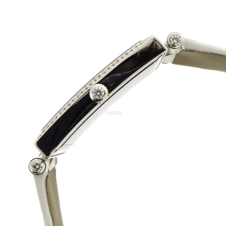 Van Cleef & Arpels,Lady Arpels 27x34mm,27x34mm,White Gold,White,Quartz,Sapphire,Crystal Glass,Rectangular,VCARF51000