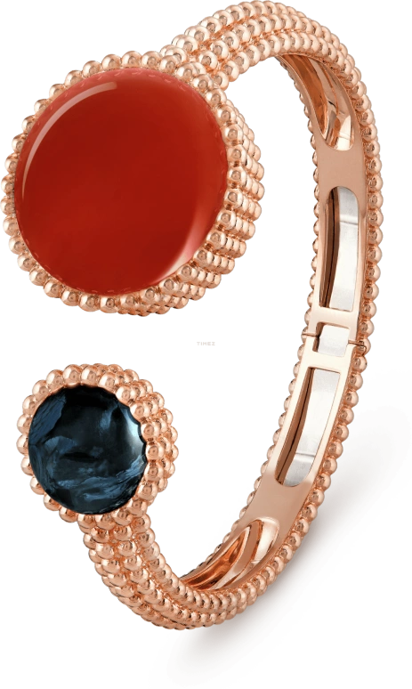 Van Cleef & Arpels,Perlée™ 25mm,25mm,Rose Gold,White,Quartz,Sapphire,Round,VCARPBKK00