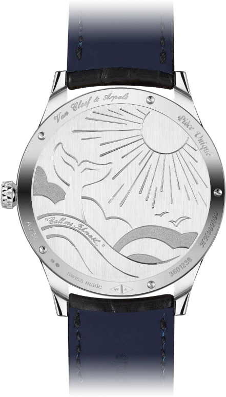 Van Cleef & Arpels,Midnight 42mm,42mm,White Gold,Multi-Color,Blue,Automatic,85hours,Sapphire,VCARPER800