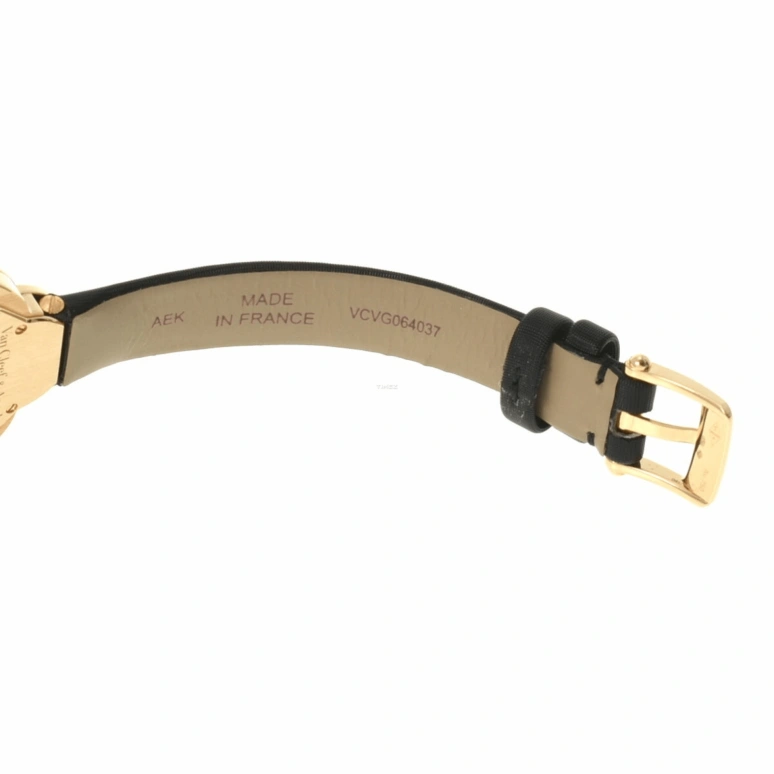 Van Cleef & Arpels,Alhambra® 27x27mm,27x27mm,Yellow Gold,White,Quartz,Sapphire,Crystal Glass,Other,VCARM95900