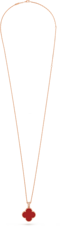 Van Cleef & Arpels,Alhambra® 28mm,28mm,Rose Gold,White,Mother of Pearl,VCARO8ZV00