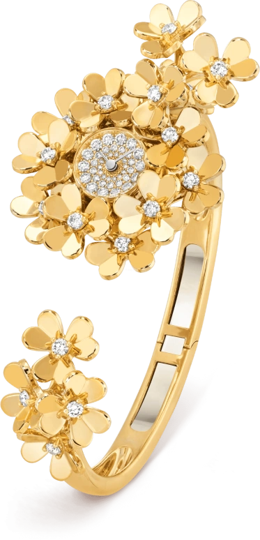 Van Cleef & Arpels,Other 31mm,31mm,Yellow Gold,Setting,Diamonds,Paved,VCARO8X200