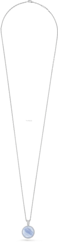 Van Cleef & Arpels,Perlée™ 25mm,25mm,White Gold,White,Quartz,Sapphire,Round,VCARPBMZ00