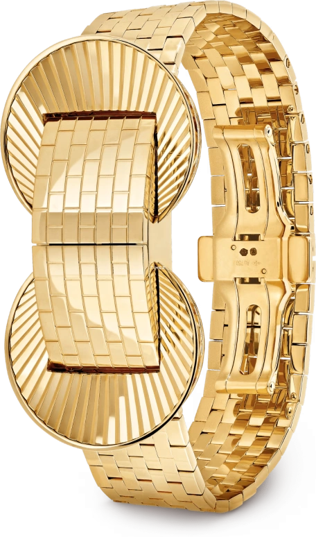 Van Cleef & Arpels,High Jewelry ,Yellow Gold,White,Quartz,Rectangular,Gold,VCARPBM300 