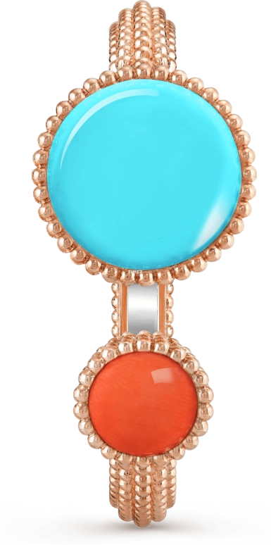 Van Cleef & Arpels,Perlée™ 25mm,25mm,Rose Gold,White,Quartz,Round,VCARPBKP00
