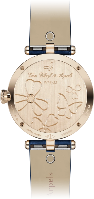Van Cleef & Arpels,Other 33mm,33mm,Rose Gold,Multi-Color,Handwound,Round,VCARPBKD00