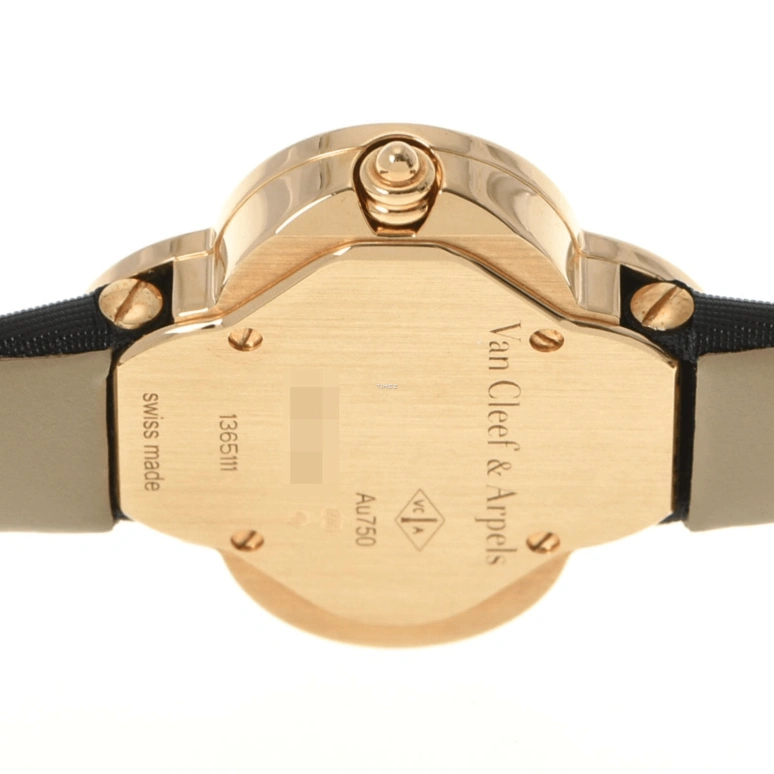 Van Cleef & Arpels,Alhambra® 27x27mm,27x27mm,Yellow Gold,White,Quartz,Sapphire,Crystal Glass,Other,VCARM95900