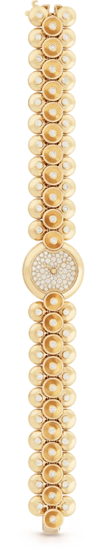 Van Cleef & Arpels,High Jewelry 20mm,20mm,Yellow Gold,Silver White,Quartz,Sapphire,Crystal Glass,Gold,VCARO8R200