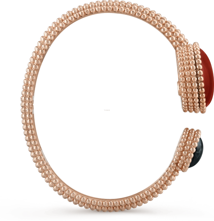 Van Cleef & Arpels,Perlée™ 25mm,25mm,Rose Gold,White,Quartz,Sapphire,Round,VCARPBKL00