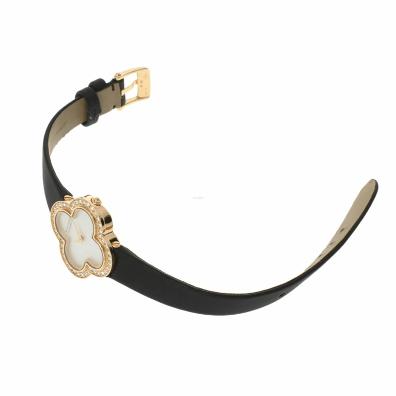 Van Cleef & Arpels,Alhambra® 27x27mm,27x27mm,Yellow Gold,White,Quartz,Sapphire,Crystal Glass,Other,VCARM95900