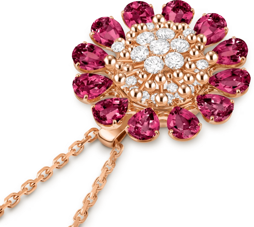 Van Cleef & Arpels,High Jewelry 12mm,12mm,Rose Gold,White,Quartz,Sapphire,Other,VCARPET500