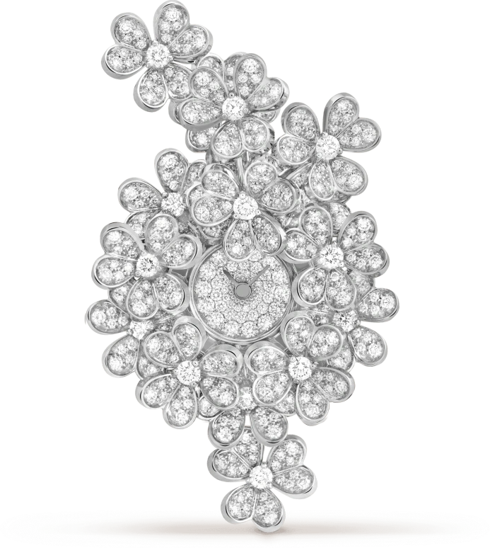 Van Cleef & Arpels,Other 33mm,33mm,White Gold,Setting,Diamonds,VCARO8X000