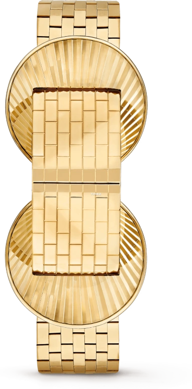 Van Cleef & Arpels,High Jewelry ,Yellow Gold,White,Quartz,Rectangular,Gold,VCARPBM300 