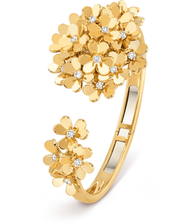 Van Cleef & Arpels,Other 31mm,31mm,Yellow Gold,Setting,Diamonds,Paved,VCARO8X200