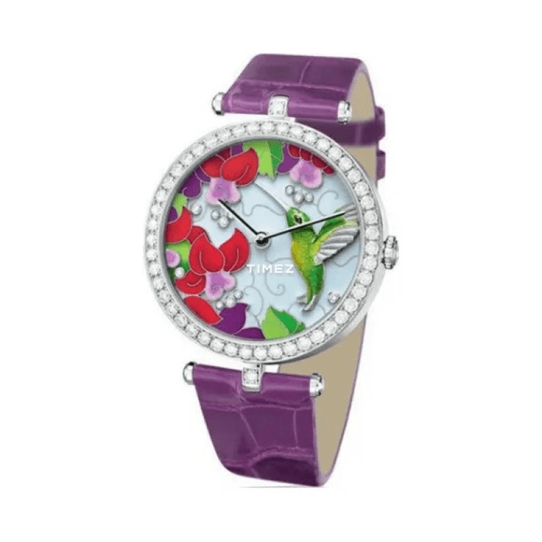 Van Cleef & Arpels,Extraordinary Dials™ 38mm,38mm,White Gold,Multi-Color,Automatic,Sapphire,Crystal Glass,Round,VCARO1EP00