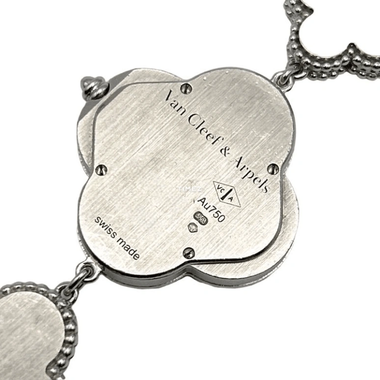 Van Cleef & Arpels,Alhambra® 29.30mm,29.30mm,White Gold,White,Quartz,Sapphire,Crystal Glass,Other,VCARD67700